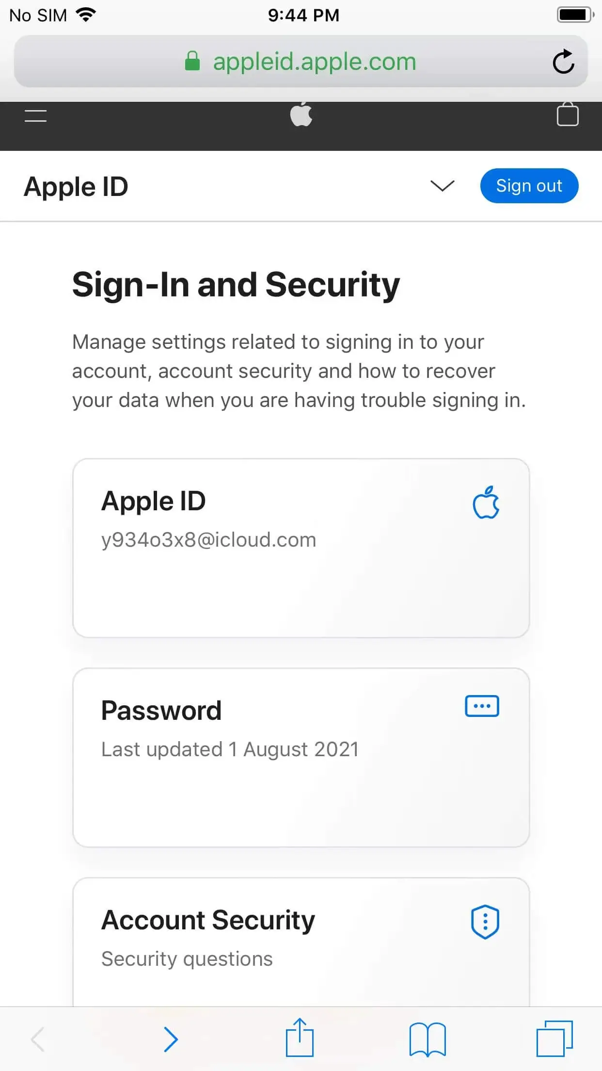 Create a new HK Apple ID account